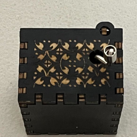 Totoro Hand Crank Wooden Music Box Studio Ghibli Anime Musical Music - Picture 7 of 9